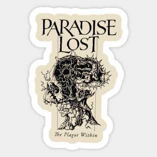 Vintage paradise lost Sticker